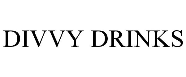 Trademark Logo DIVVY DRINKS