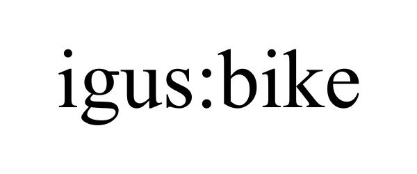 Trademark Logo IGUS:BIKE