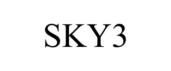 Trademark Logo SKY3