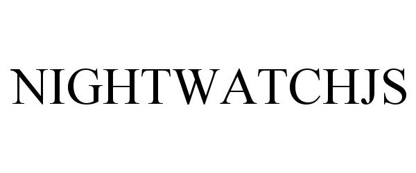 Trademark Logo NIGHTWATCHJS