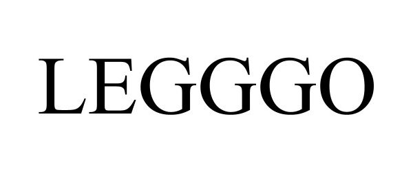 Trademark Logo LEGGGO