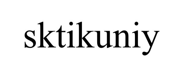 Trademark Logo SKTIKUNIY