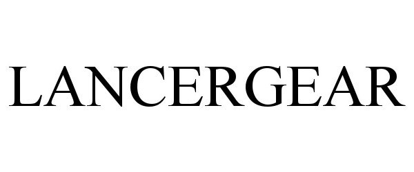 Trademark Logo LANCERGEAR