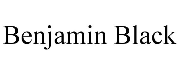 Trademark Logo BENJAMIN BLACK