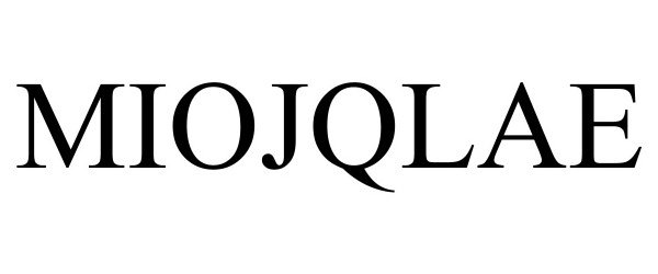 Trademark Logo MIOJQLAE