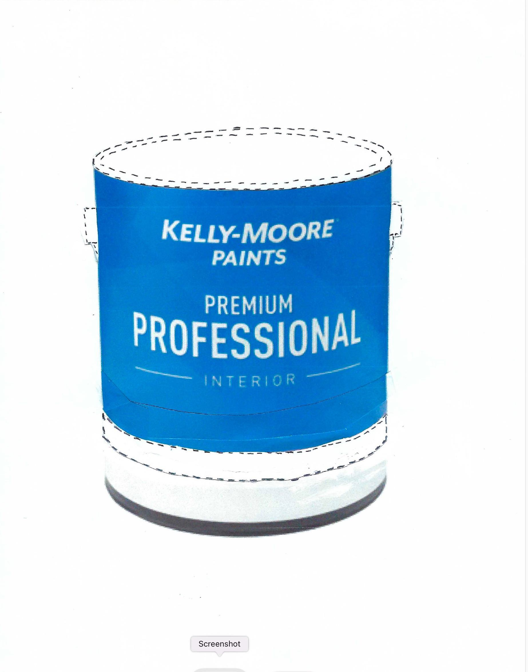 Trademark Logo KELLY-MOORE PAINTS PREMIUM PROFESSIONAL INTERIOR