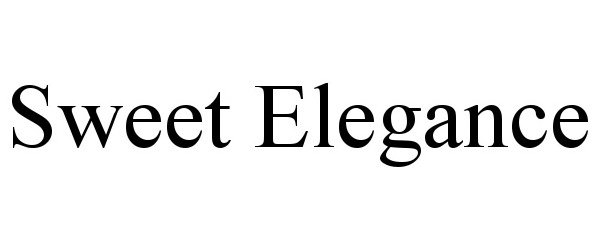 Trademark Logo SWEET ELEGANCE