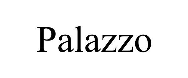 Trademark Logo PALAZZO