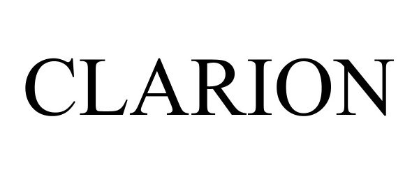 Trademark Logo CLARION