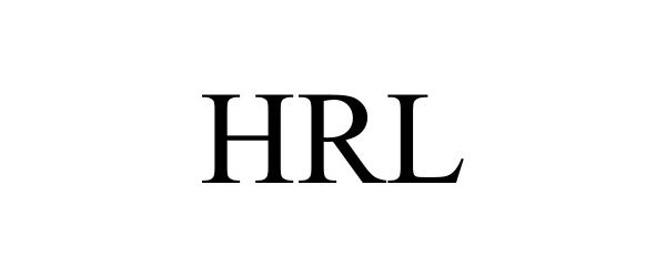 Trademark Logo HRL