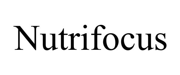 Trademark Logo NUTRIFOCUS