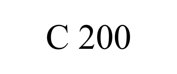 Trademark Logo C 200