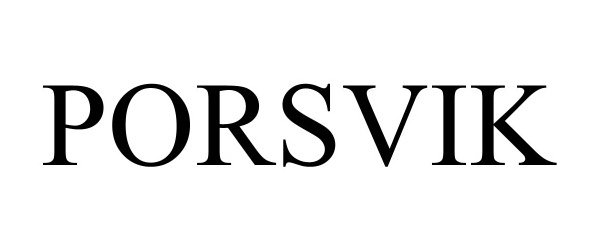 Trademark Logo PORSVIK