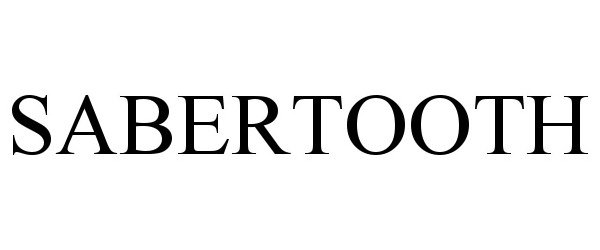 Trademark Logo SABERTOOTH