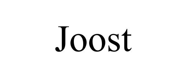 Trademark Logo JOOST