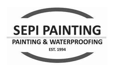 Trademark Logo SEPI PAINTING PAINTING &amp; WATERPROOFING EST. 1994