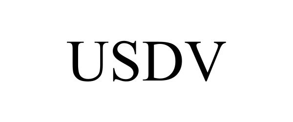 Trademark Logo USDV