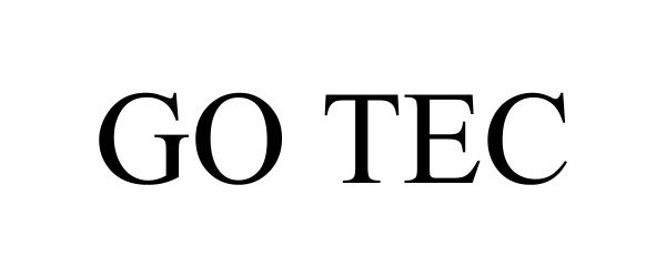 Trademark Logo GO TEC