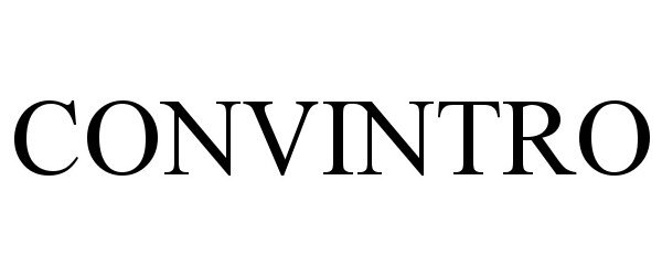 Trademark Logo CONVINTRO