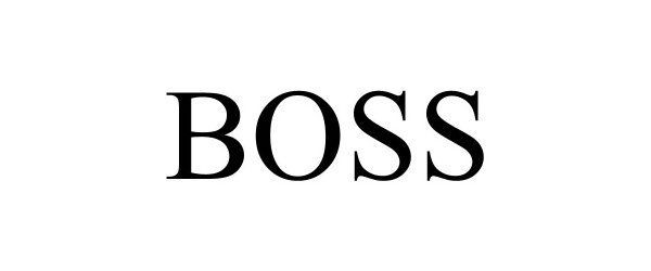 Trademark Logo BOSS
