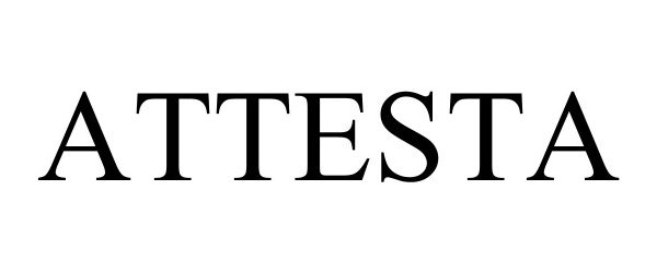 Trademark Logo ATTESTA