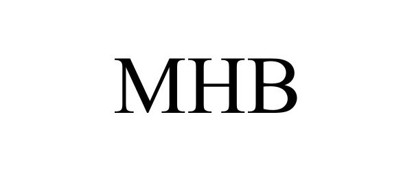 Trademark Logo MHB