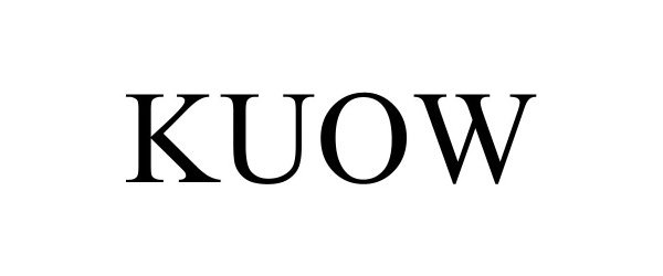 Trademark Logo KUOW