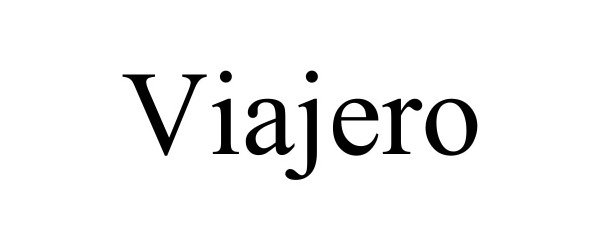 Trademark Logo VIAJERO