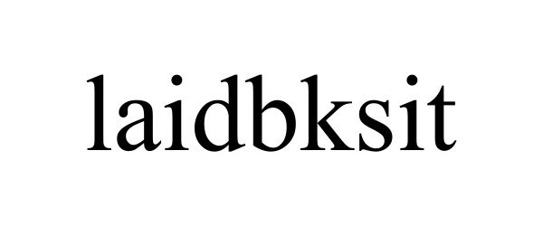 Trademark Logo LAIDBKSIT