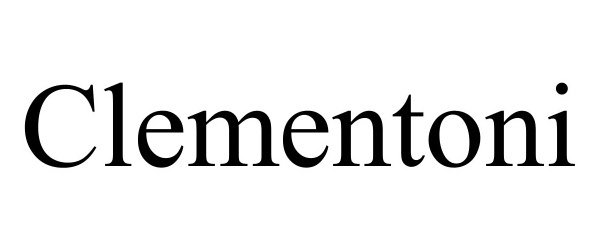 Trademark Logo CLEMENTONI