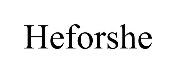 Trademark Logo HEFORSHE