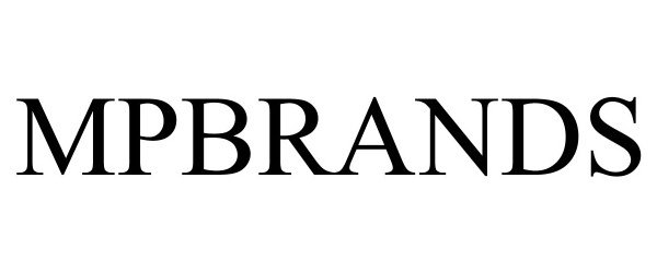 Trademark Logo MPBRANDS