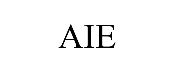 Trademark Logo AIE