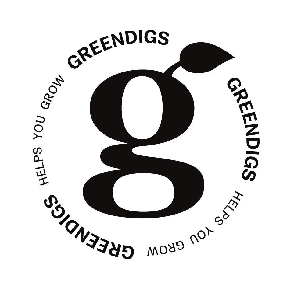 Trademark Logo GREENDIGS HELPS YOU GROW