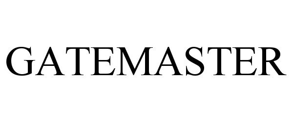 Trademark Logo GATEMASTER