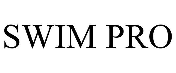Trademark Logo SWIM PRO