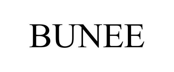 Trademark Logo BUNEE