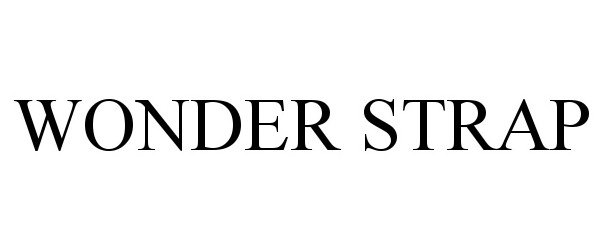 Trademark Logo WONDER STRAP
