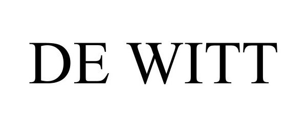 Trademark Logo DEWITT