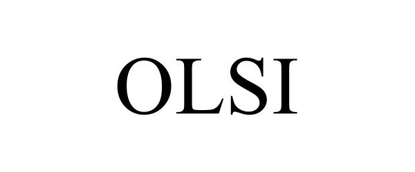 Trademark Logo OLSI
