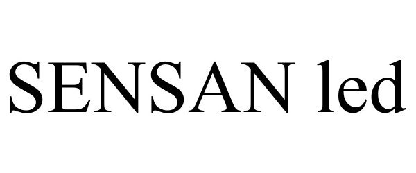 Trademark Logo SENSAN LED