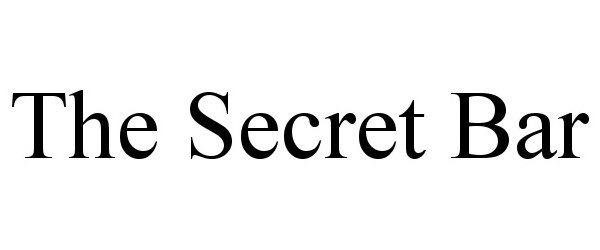 Trademark Logo THE SECRET BAR