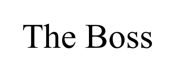 Trademark Logo THE BOSS