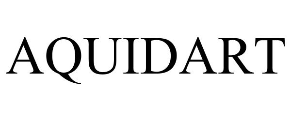 Trademark Logo AQUIDART