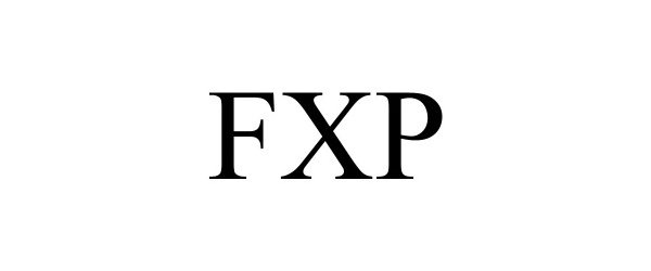 Trademark Logo FXP
