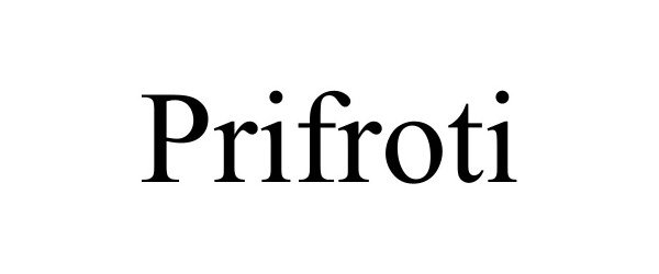 Trademark Logo PRIFROTI
