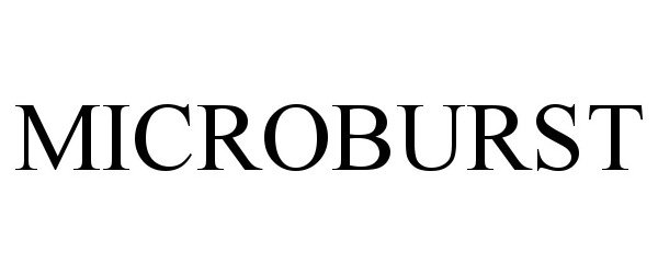 Trademark Logo MICROBURST