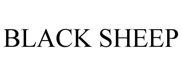 Trademark Logo BLACK SHEEP