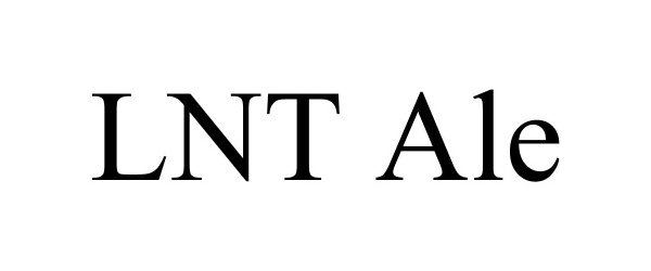 Trademark Logo LNT ALE