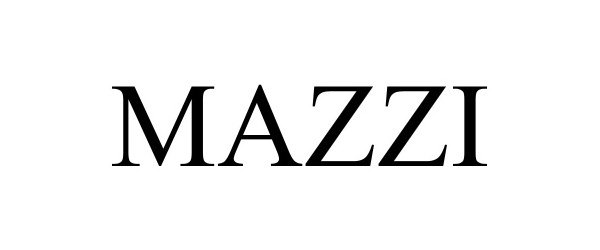 Trademark Logo MAZZI
